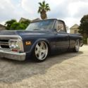 1971 C10, E- Level Accuair Air Bags, Custom Fit Wheels, Very clean