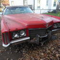 1971 Cadillac Eldorado 2DR Convertable Red / White Top. Great color combination.