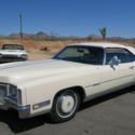 1971 CADILLAC ELDORADO CONVERTIBLE 500 CI. V8 CALIFORNIA CAR, BLUE/YELLOW PLATES