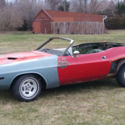 1971 Challenger Convertible project car R/T Cuda e-body barn find Conv Shaker