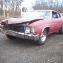 1971 Chevelle Super Sport SS 350 4 Speed 12 Bolt Tach Gauges Parts / Donor Car