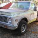 1971 Chevrolet 4x4 Cheyenne, a/c, auto, dry Nevada truck
