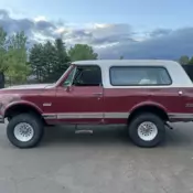 1971 Chevrolet Blazer Red