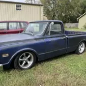 1971 Chevrolet C-10 Pickup Black stock