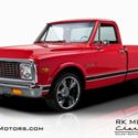 1971 Chevrolet C10 Pickup Truck Red Pickup Truck 5.3L GM Vortec V8 4 Speed Autom