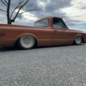 1971 CHEVROLET C10 SHOP TRUCK, BAGGED, PORTERBILT, VINTAGE HEAT & AIR
