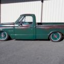 1971 CHEVROLET C10 SHORTBED AIR RIDE PATINA SHOP TRUCK 1967 1968 1969 1970 1972