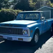 1971 Chevrolet C20 Pickup, 88000 original miles, 1 family owned, 350-V8. 4 speed