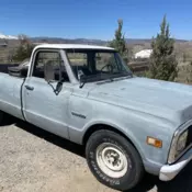 1971 Chevrolet C20/K20 Pickup Green deluxe