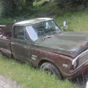 1971 Chevrolet C20/K20 Pickup Green