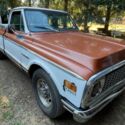 1971 Chevrolet C20/K20 Pickup White RWD Automatic chrome