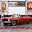 1971 Chevrolet Chevelle  49870 Miles Red with Black Stripes Convertible 454ci V8