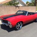 1971 Chevrolet Chevelle Convertible Restomod