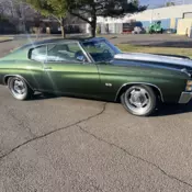 1971 Chevrolet Chevelle Coupe Green ss