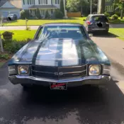 1971 Chevrolet Chevelle Coupe Green Super Sport