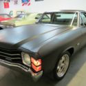 1971 Chevrolet Chevelle El Camino numbers matching Hotrod black musclecar !!!!