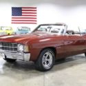 1971 Chevrolet Chevelle Malibu 41800 Miles Brown Convertible 307 V8 Automatic