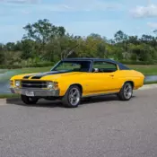1971 Chevrolet Chevelle  Restored Yellow