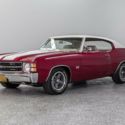 1971 Chevrolet Chevelle SS 3914 Miles Maroon Coupe 454ci 3-Spd Auto