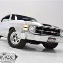 1971 Chevrolet Chevelle SS454 2895 Miles Silverstone Silver Coupe 454 cubic inch