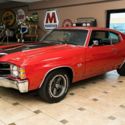 1971 Chevrolet Chevelle SS454 9999 Miles Cranberry Red