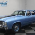 1971 Chevrolet Chevelle Wagon 96456 Miles Blue Station Wagon 350 V8 Crate Automa