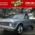 1971 Chevrolet C/K 10 C/K 10 99999 Miles Shadow silver/artic blue Pickup 350cu A