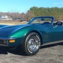 1971 Chevrolet Corvette Convertible Brands Hatch Green Restored #s Match