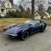 1971 Chevrolet Corvette Coupe Blue