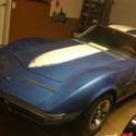 1971 Chevrolet corvette, needs paint job and body work, runs and drives