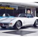 1971 Chevrolet Corvette, Rare White over Red, Original 454 w/Factory Air!