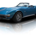 1971 Chevrolet Corvette Stingray 74,042 Miles Mulsanne Blue Roadster LT1 350 V8