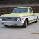 1971 Chevrolet Custom Deluxe C10 short bed shop truck pickup 67 - 72