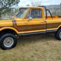1971 Chevrolet Custom K10 C10 4x4 SWB rare shortbox western high desert truck NR