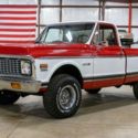 1971 Chevrolet K-10 Cheyenne 7 Miles Red / White Pickup Truck 350ci V8 Automatic