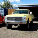 1971 Chevrolet K-10 Pickup Yellow 4WD Automatic