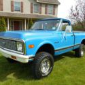 1971 Chevrolet K/10 4X4 68k orig mi 2 owner short bed always garaged 100% solid
