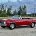 1971 Chevrolet Malibu Red RWD Automatic