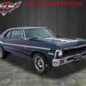 1971 Chevrolet Nova 2 door post 99123 Miles dark blue met. 2 door post 8-Cylinde
