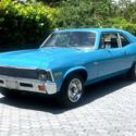 1971 Chevrolet Nova Base 97,171 Miles Gold Classic Car V8 Automatic