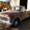 1971 Chevrolet pickup Truck 3/4 Ton Long Bed 350 Engine Runs Good