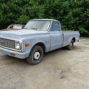 1971 CHEVY C10 CUSTOM CAB 327 V8  3 SPEED  AUTOMATIC TITLE LONG BED   RUNS GOOD