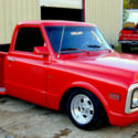 1971 CHEVY C10 PRO PICKUP TRUCK 502 BBC AIR RIDE FRAME OFF HOUSE KOLORS C10 GMC