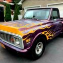 1971 CHEVY C10 STEPSIDE. 350 MOTOR AND TRANSMISSON.