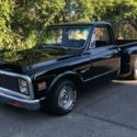1971 Chevy  Cheyenne Step Side True Big Block  Black beauty