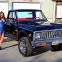 1971 Chevy K10 4X4 ZZ5 350 Air Condition PS PDB Frame Off AC Pick Up C10 style