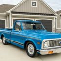 1971 Chevy Short Bed C10 Blue Classic Restored Beauty Polished To Perfection!
