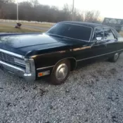 1971 Chrysler Imperial Black LeBaron