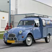 1971 Citroen 2CV Food Truck Trailer van