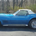 1971 Corvette Convertible Blue/Blue White Top LT1 Clone Nice Original Restored
